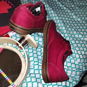 Maroon Vans Era